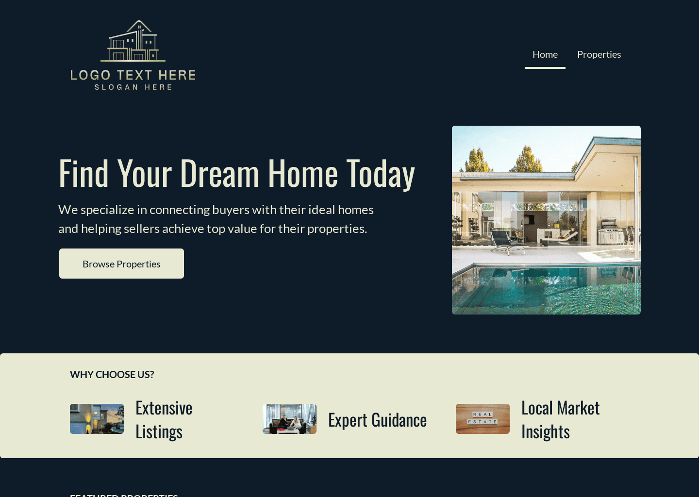 Prime View Properties Website Preview