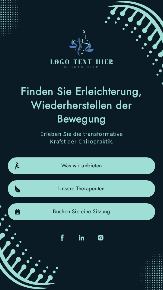 Chiropraktische Therapie Link in Bio Preview