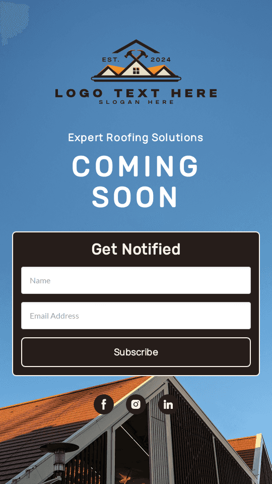 Construction Roofing Launch Link in Bio