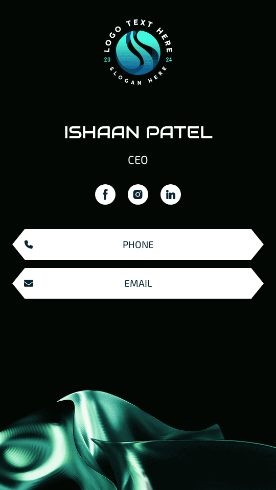 Printing Shop CEO Digital Business Card