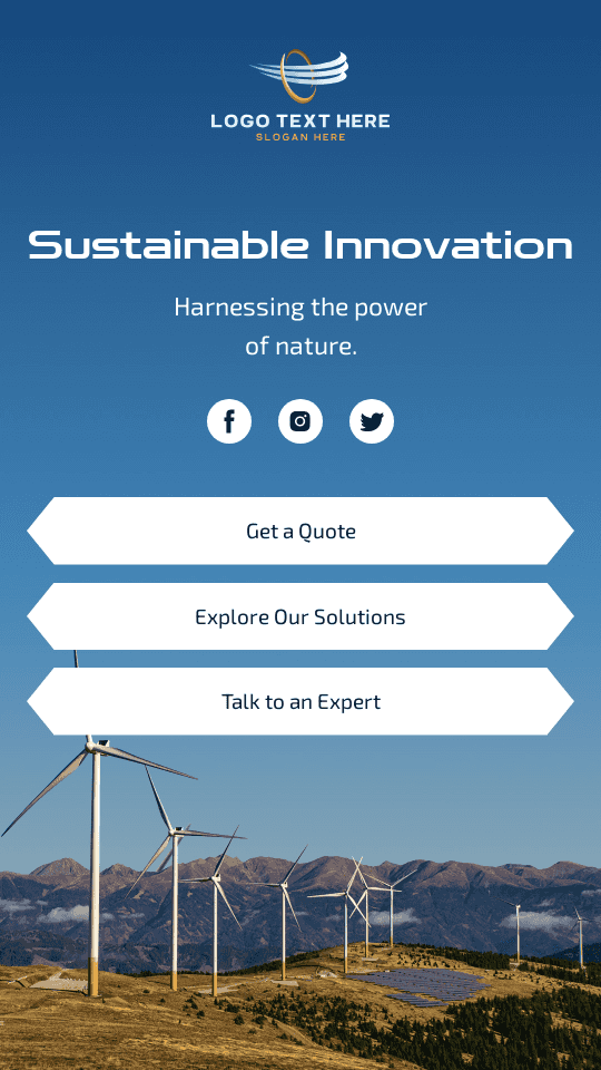 Sustainable Energy Solutions Link in Bio Preview