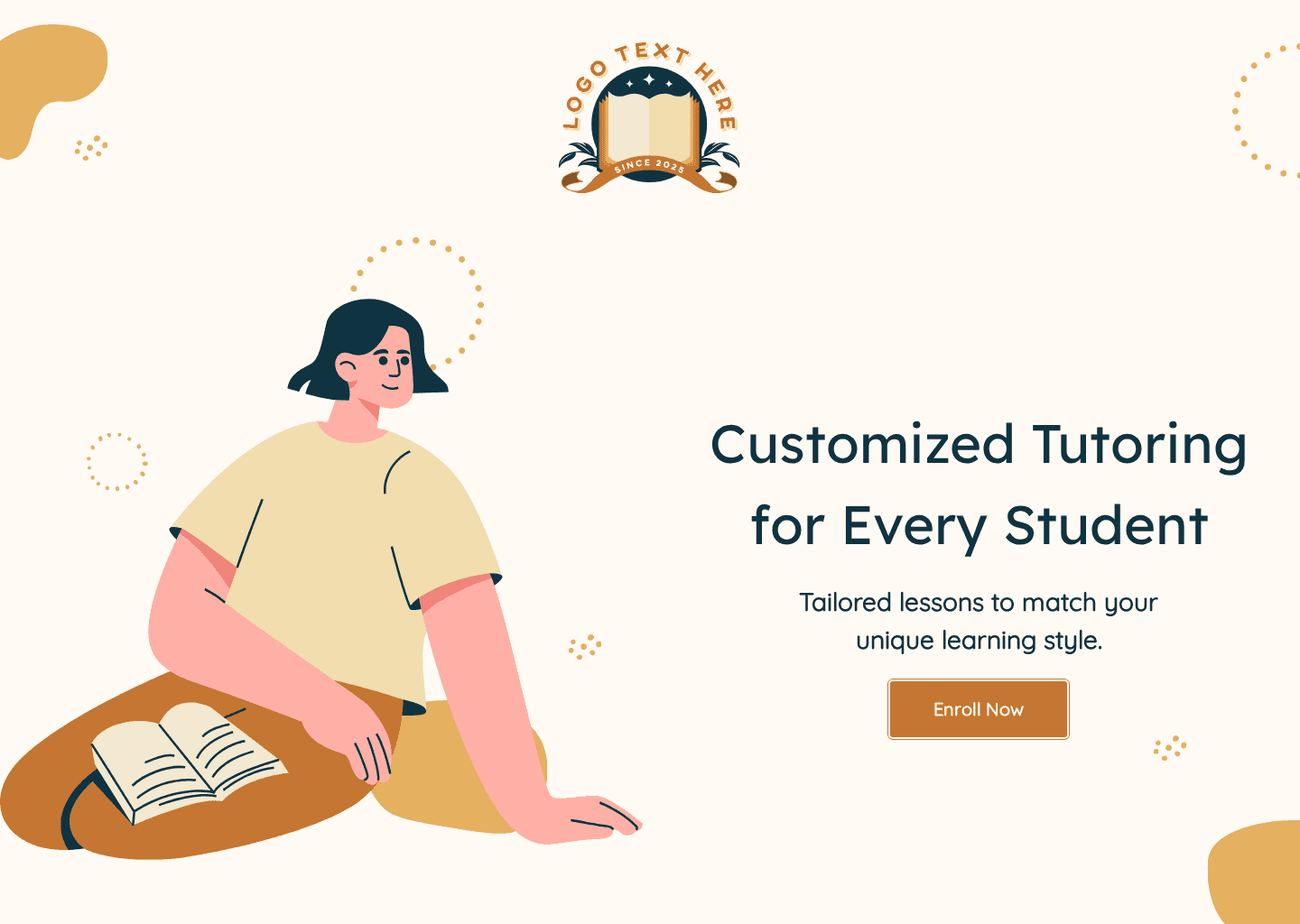 Tutoring Learning Center Website Preview