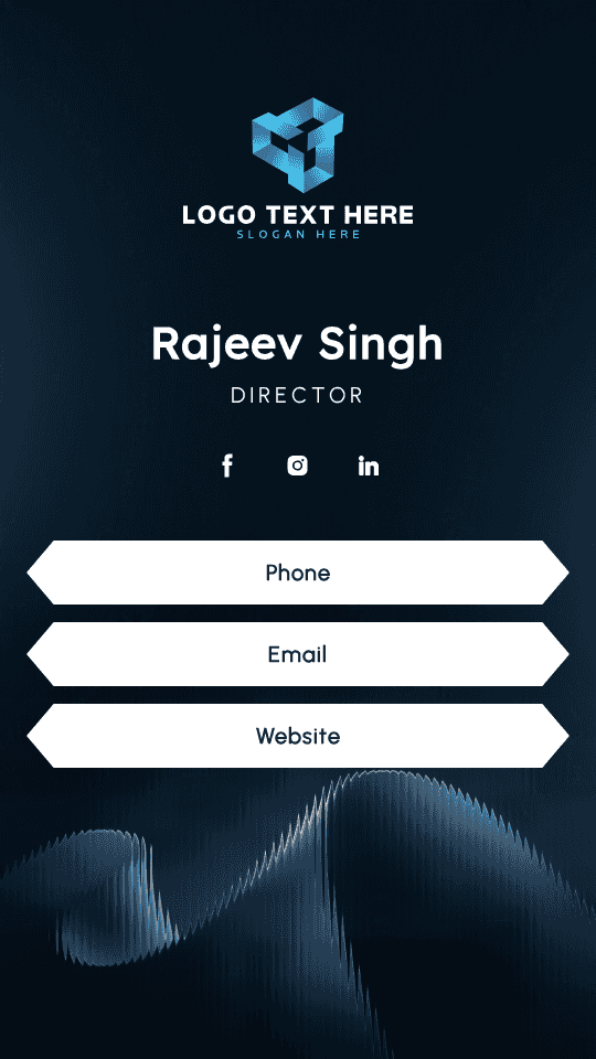 Business Generic Director Digital Business Card Preview