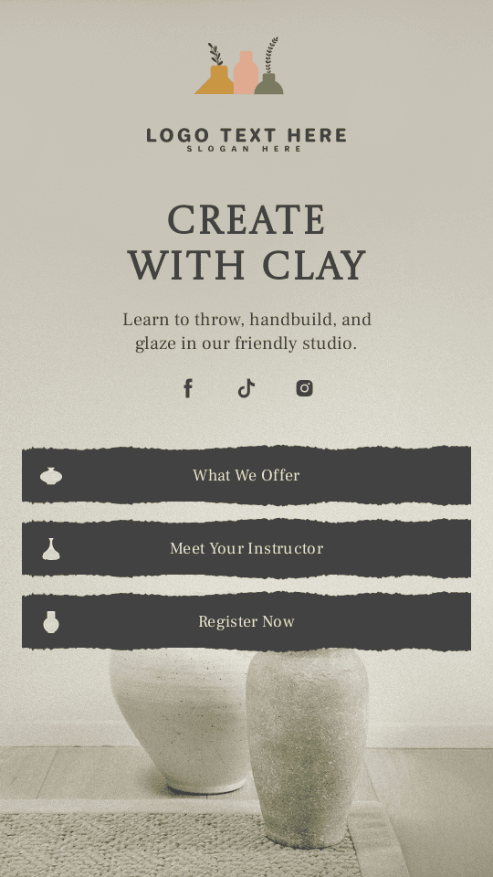 Art Pottery Class Link in Bio Preview