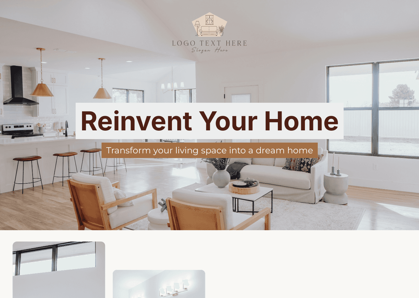 Professional Home Renovation website design