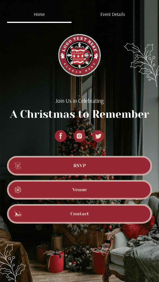 Thanksgiving Celebration Bio link template