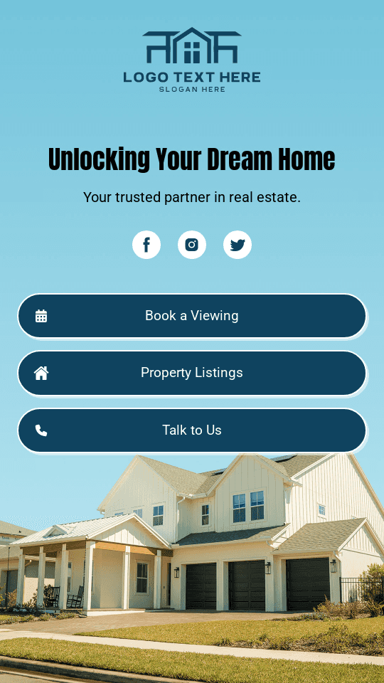 Real Estate Listing Link in Bio Preview