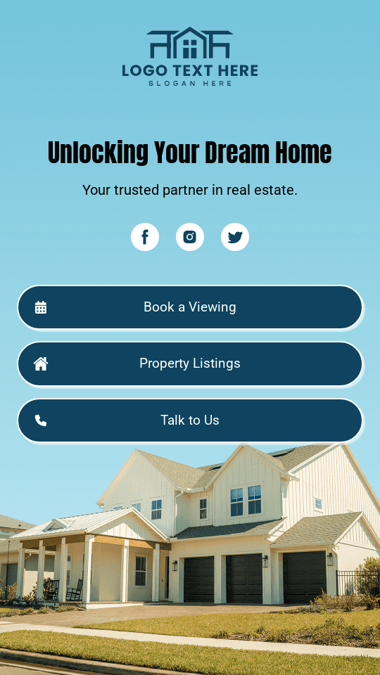 Real Estate Listing Link in Bio Preview