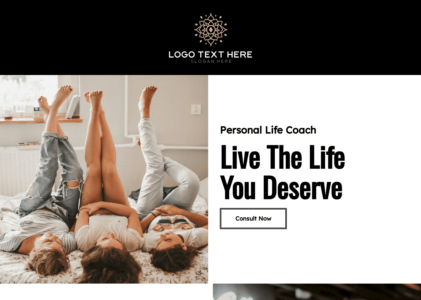 Expert Life Coach Website Preview