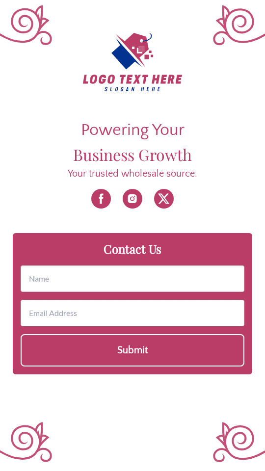 Wholesale Supply Distribution Link in Bio Preview