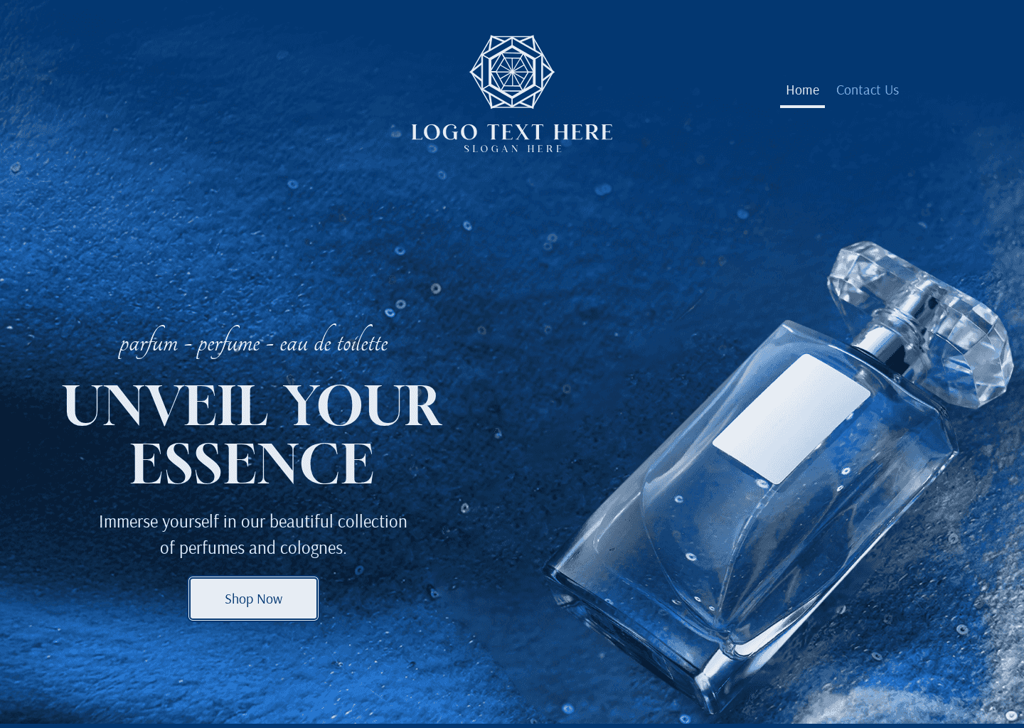 Scent Cosmetics Boutique Website Preview