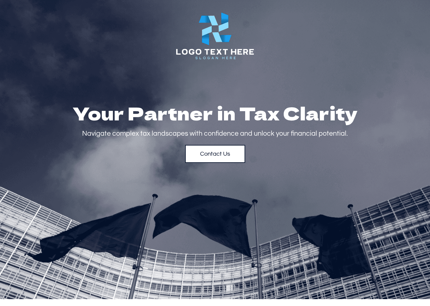 Tax Consultancy Firm Website