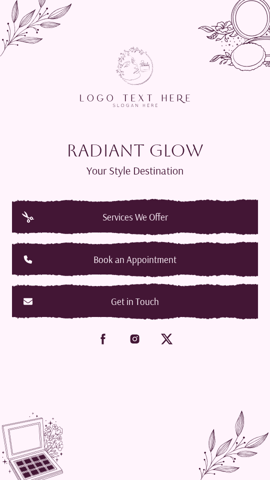 Style Beauty Salon Link in Bio Preview