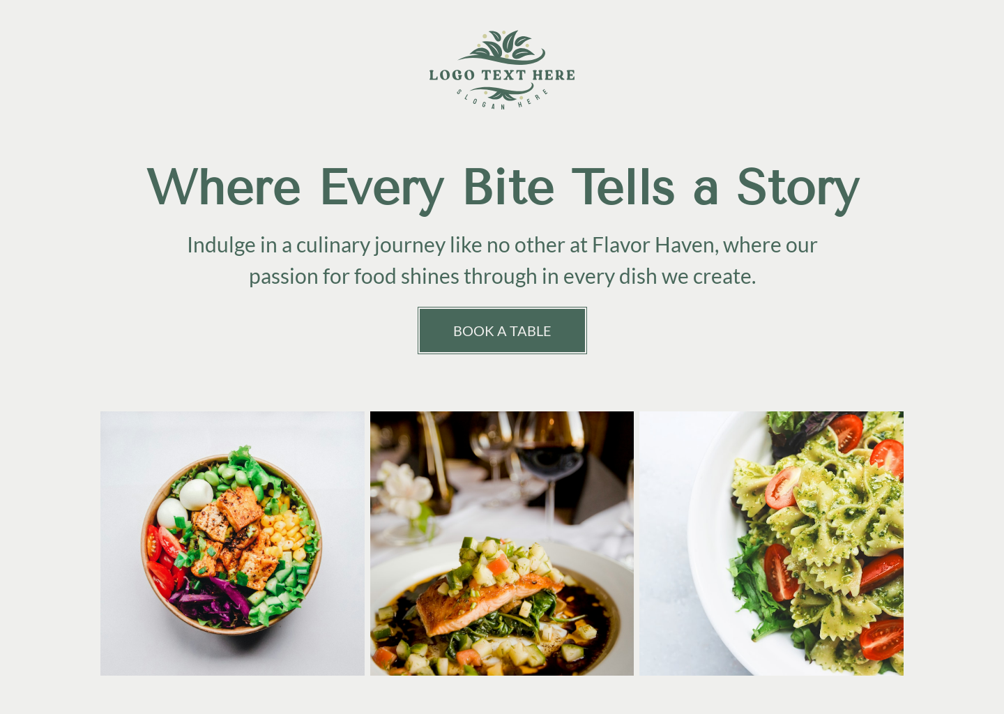 Restaurant Food Website Preview