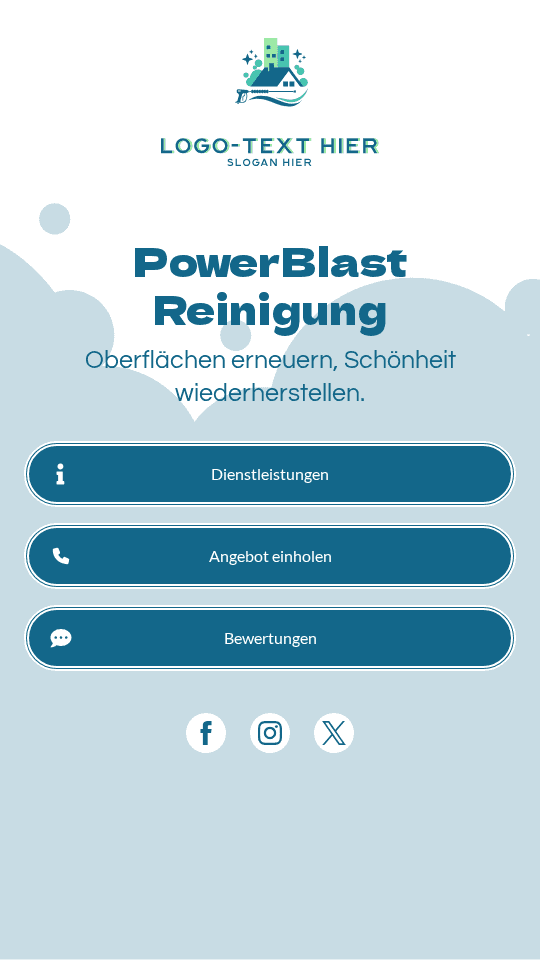 Hochdruckreinigung Link in Bio