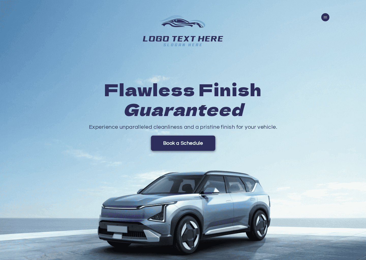 Professional Car Detailing Website Preview