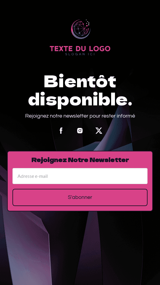 Startup à venir Website