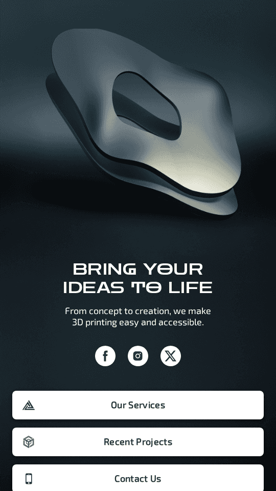 3D Printing Service Link in Bio Preview