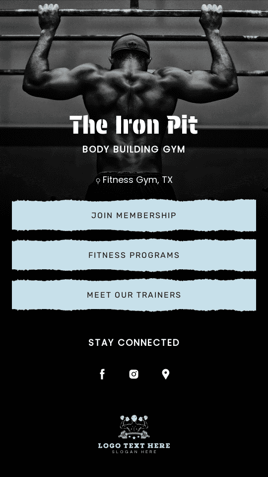 Construction Building Bio link template