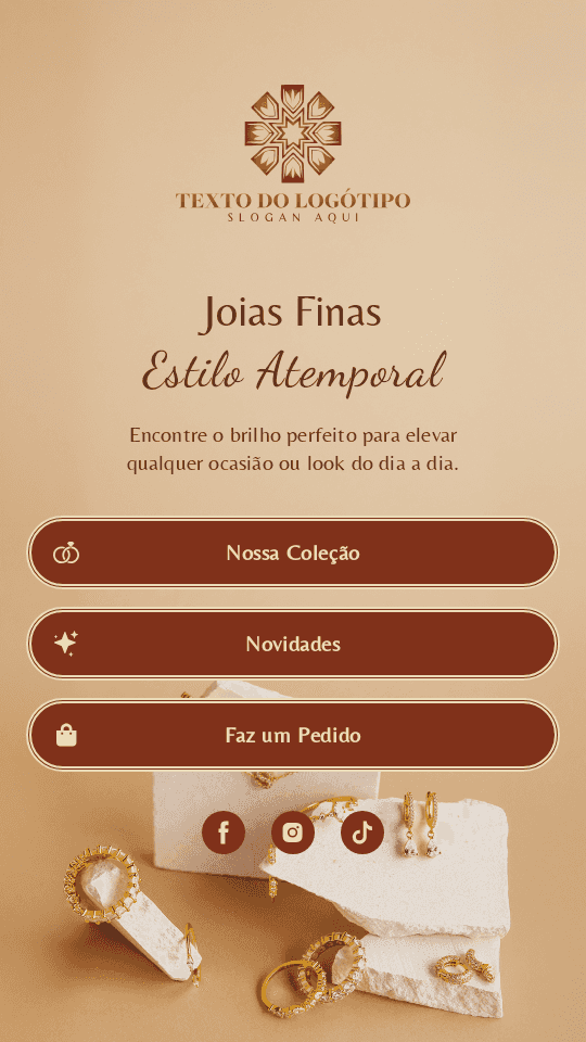 Boutique de Joias de Luxo Website