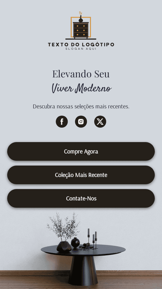 Novidades em Móveis Website