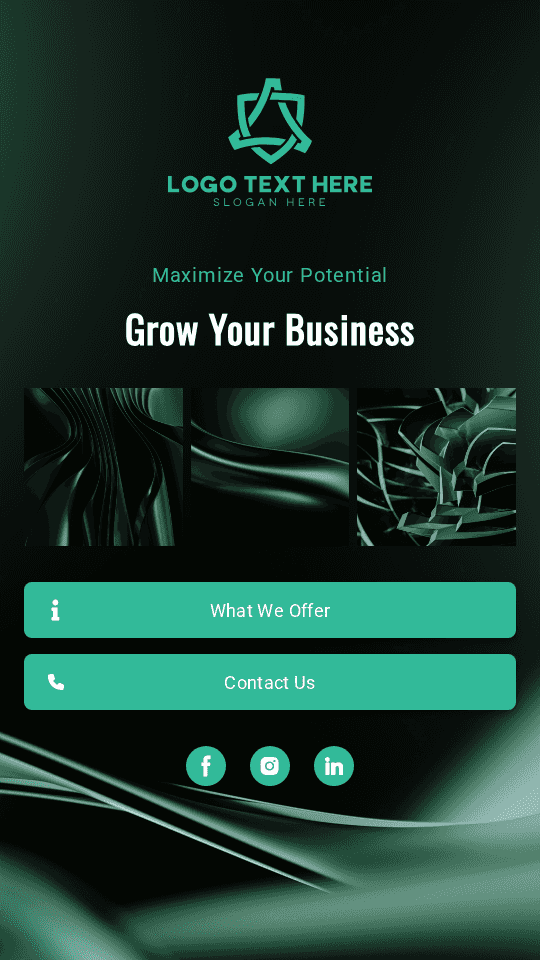 Generic Professional Link in Bio Preview