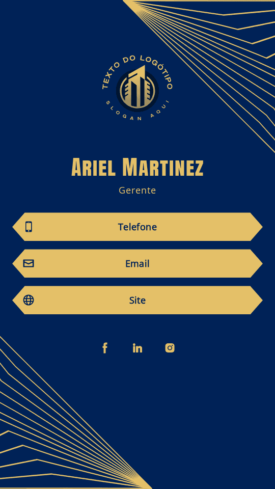 Gestor de Construção Digital Business Card