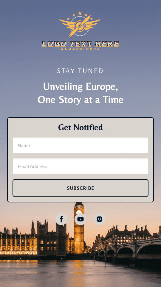 Europe Blog Launch Link in Bio