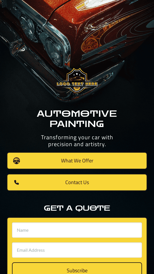 Automotive Paint Service Link in Bio Preview