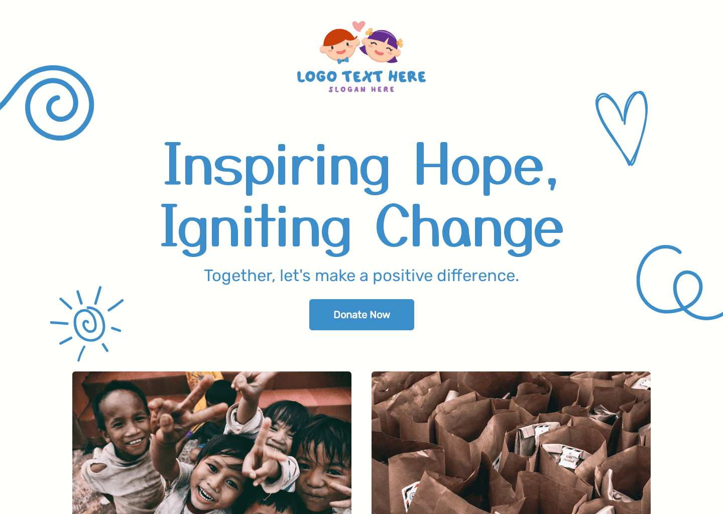 Igniting Change Website Preview