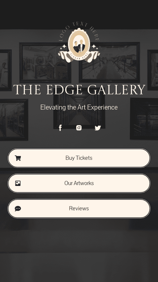 Art Gallery Exhibition Link in Bio
