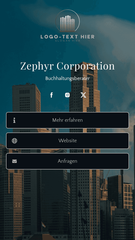 Unternehmensberatungsdienste Link in Bio