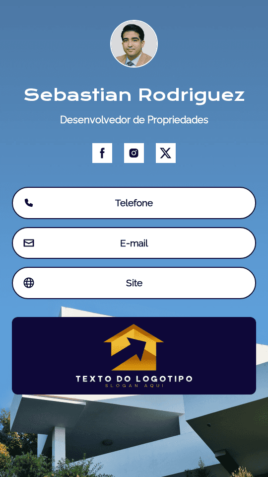 Desenvolvedor Imobiliário Digital Business Card