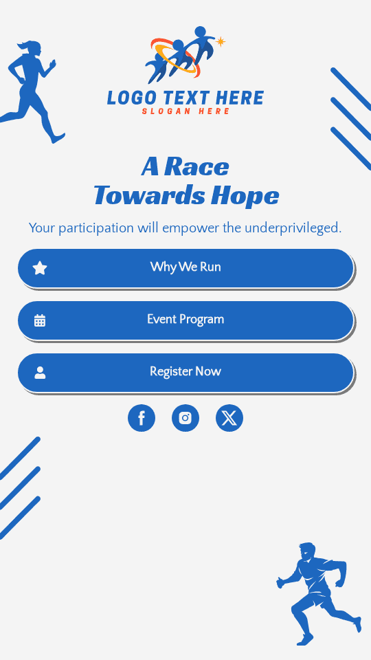 Fundraising Marathon Event Link in Bio