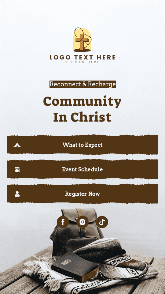 Church Fellowship Retreat Link in Bio Preview