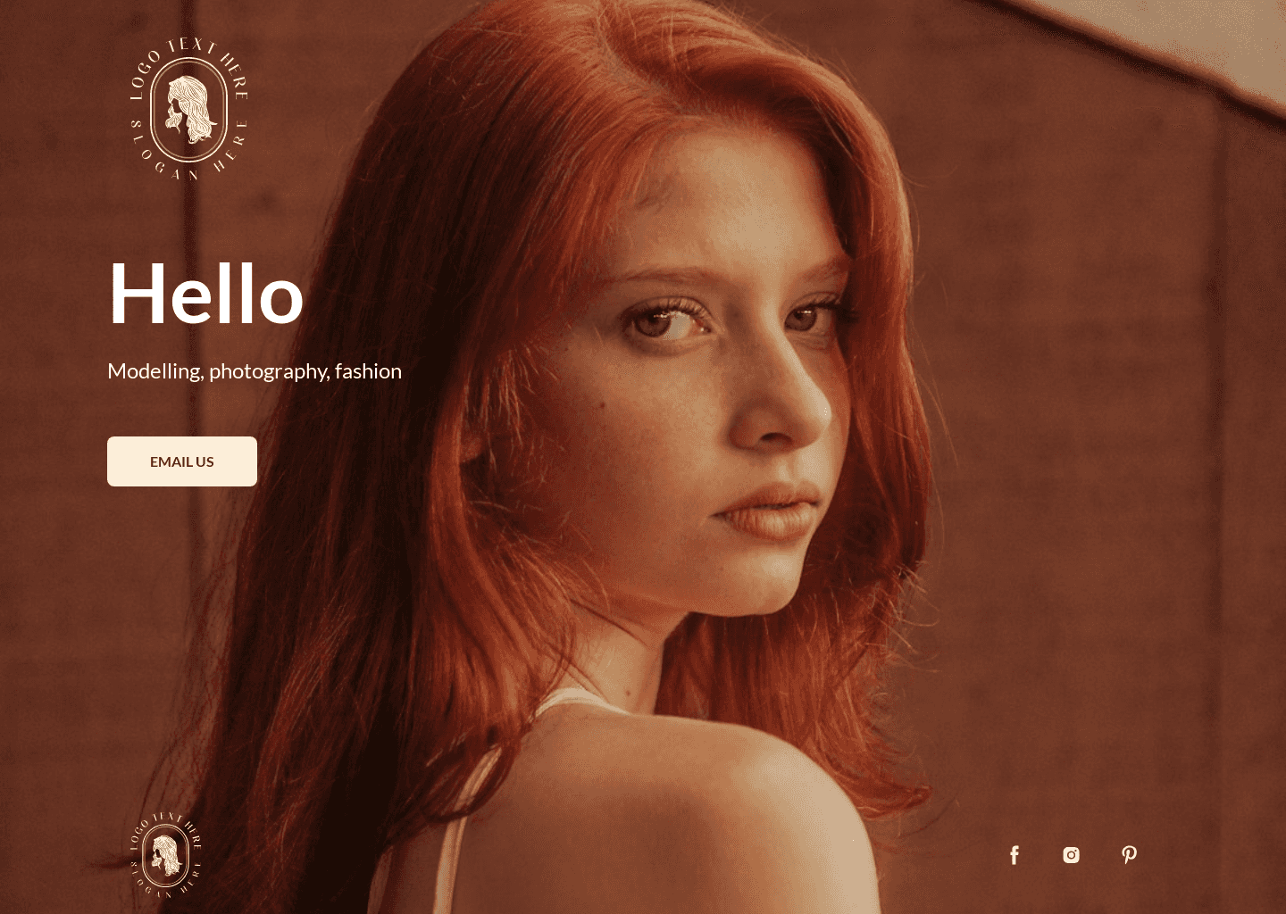 Beautiful Female Model Website