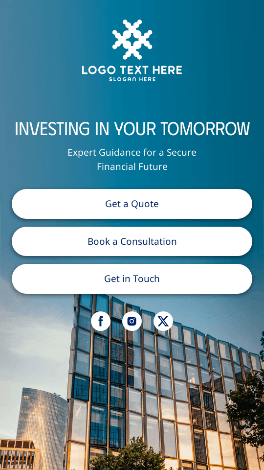 Financial Investment Advisor Website