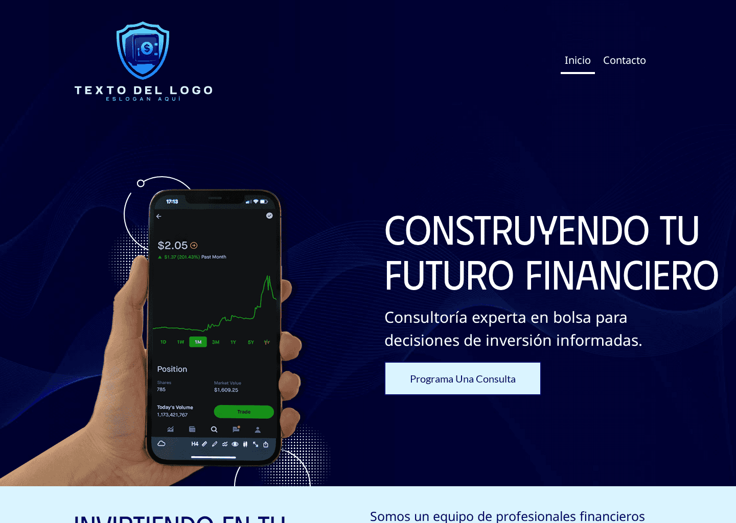 Consultoría de Soluciones de Inversión Website