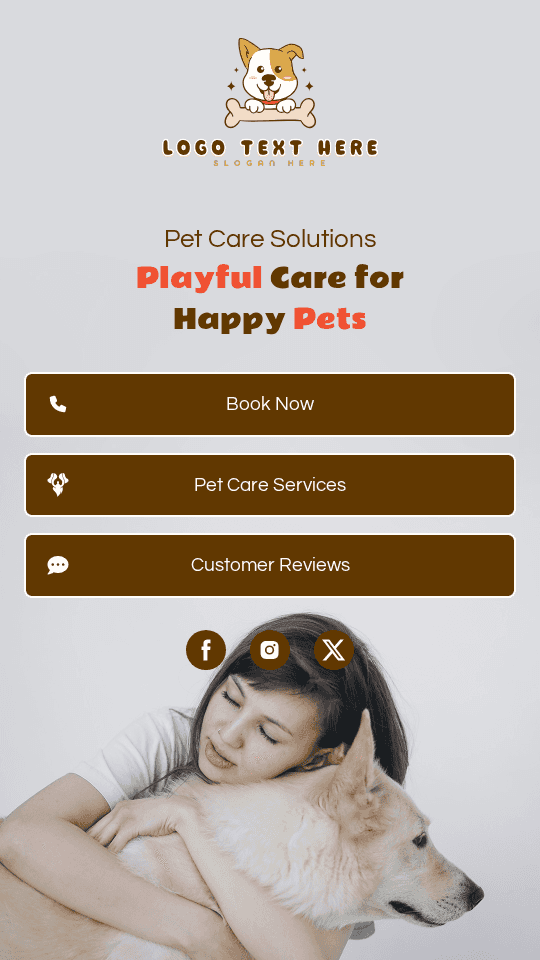 Pet Sitting Solutions Link in Bio Preview