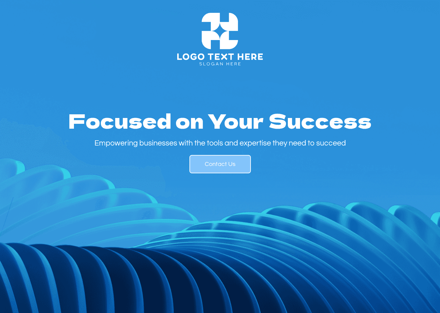 Generic Business Establishment Website Preview