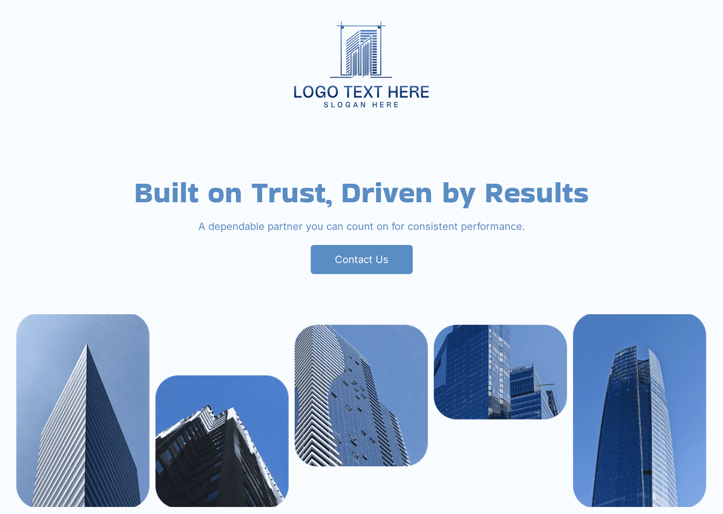 Generic Establishment Company Website Preview