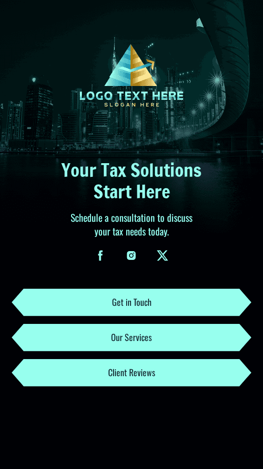 Tax Consultation Firm Link in Bio Preview