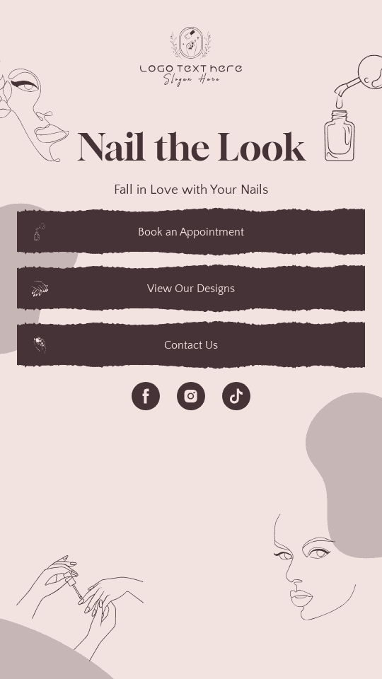 Beauty Nail Salon Website