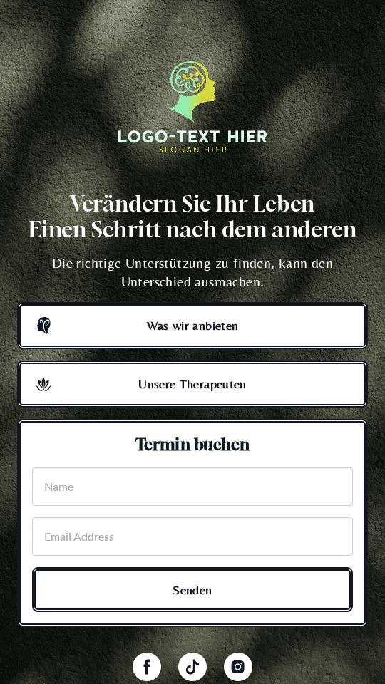 Professionelle Psychotherapie-Sitzung Link in Bio Preview