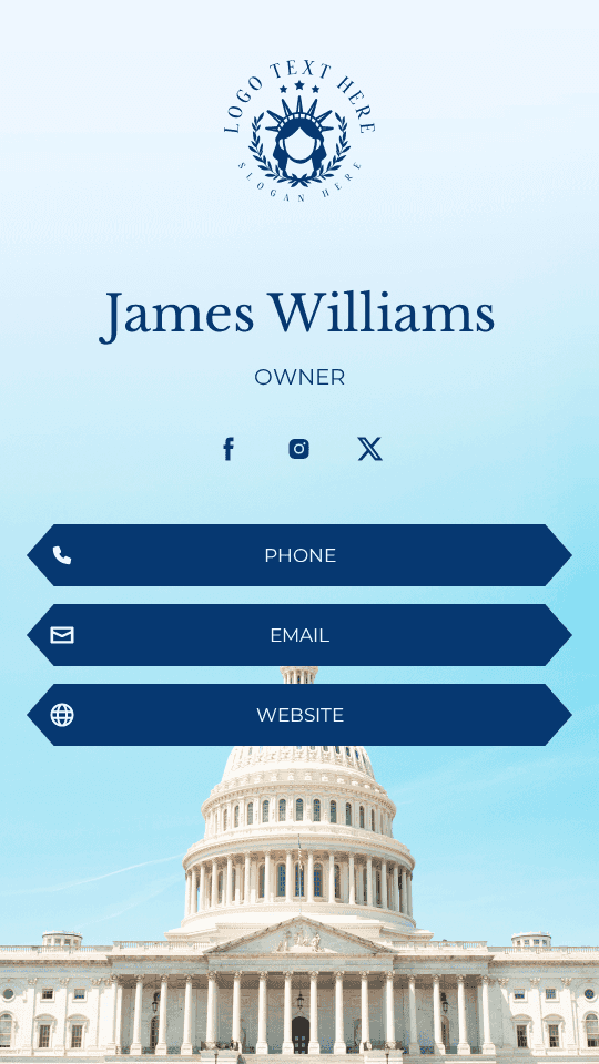 Western Travel Author Digital Business Card