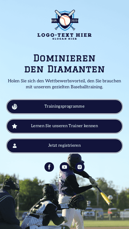 Baseball-Fähigkeitstraining Link in Bio