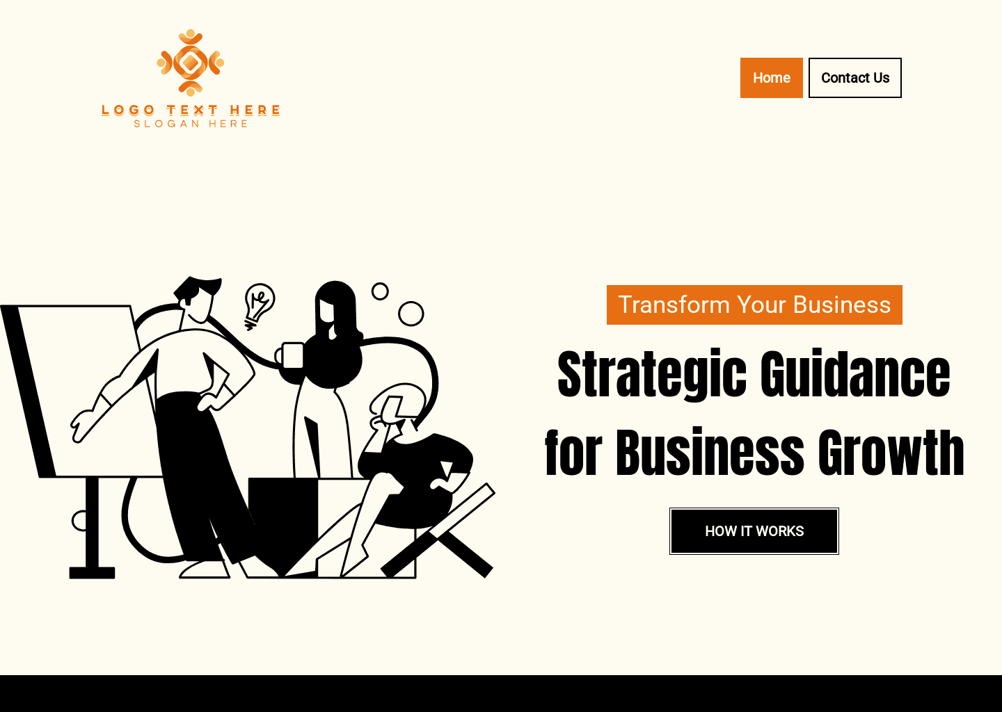 Strategic Business Partners Website Preview