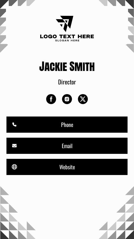 Business Operations Director Digital Business Card Preview