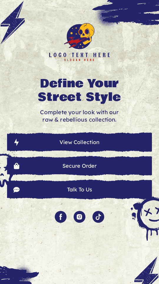 Urban Grunge Shop Website