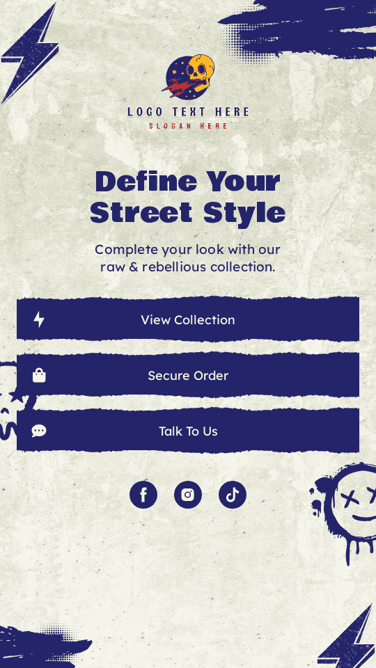 Urban Grunge Shop Website